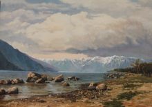 камни на озере телецком