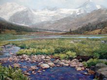 пейзаж с горой иикту