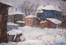 Вологда, это было. Этюд.