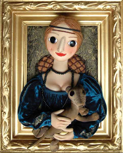 Дама с горностаем