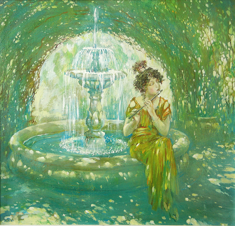 Фонтан для флейты