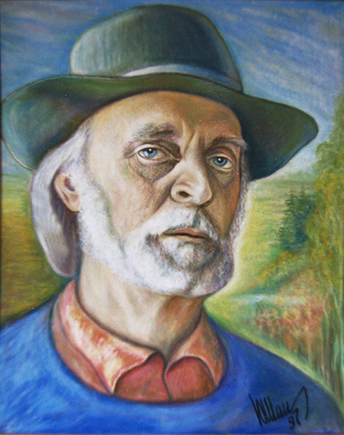 Портрет худохника Михаила Молоткова