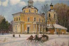 зимний мотив стройкой