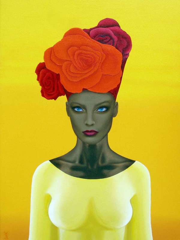 В знойный день.