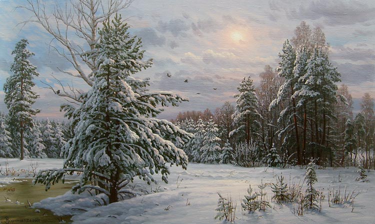 Зимы прекрасные мгновенья