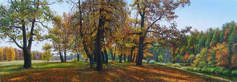 В тени дубков и лип