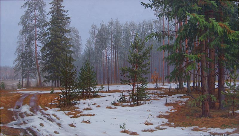 Зима уходит с грустью