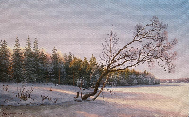 К вечеру. Декабрь