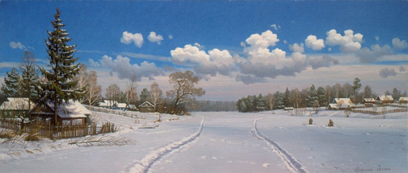 Январь. Солнечный денек