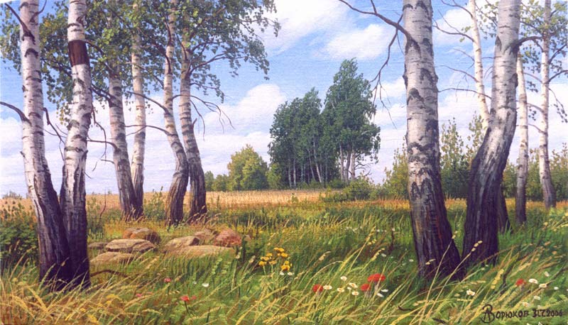 Край березовый