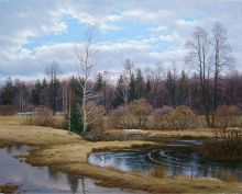 Песоченка. Апрель