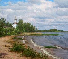 Селигер у Житенного монастыря