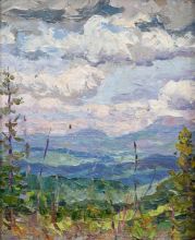 Этюд «Улаганский перевал»