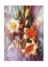 Композиция с лилиями