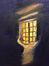 Окно, горящее в ночи