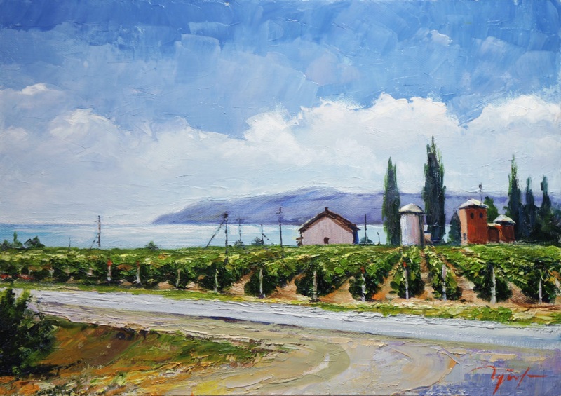 Виноградники Тамани.