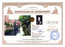 Cloudy day in Bruges