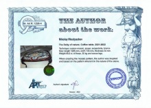 The Deity of nature Cofee table. The Author about the work