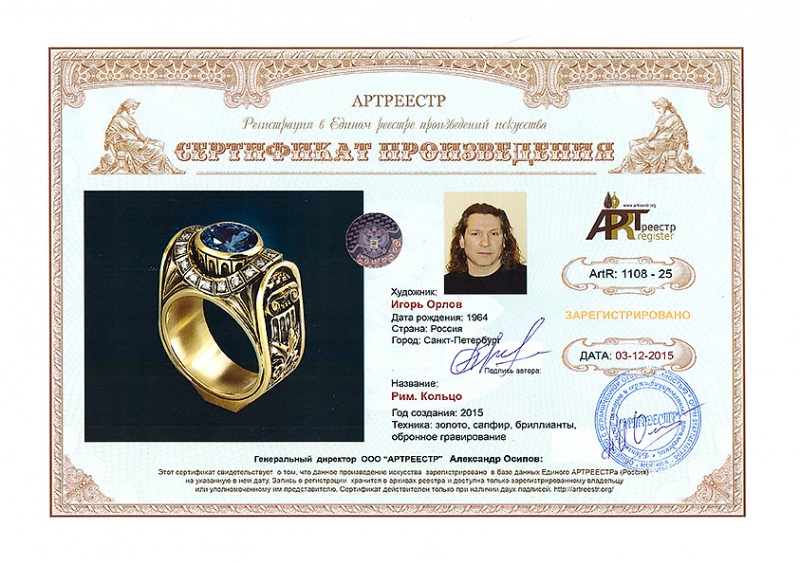 Рим.  Кольцо