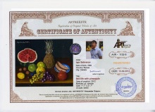 Still life with pineapple