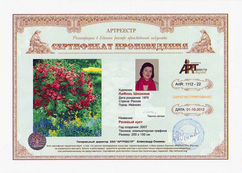 Розовый куст