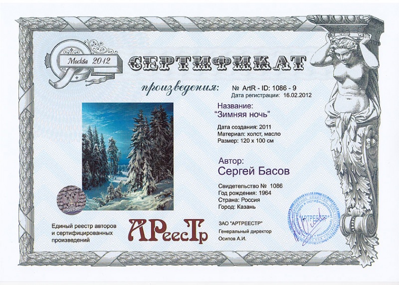 Зимняя ночь