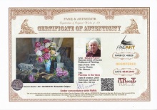 Пионы в вазе