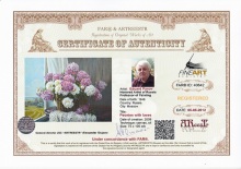 Пионы с кружевами